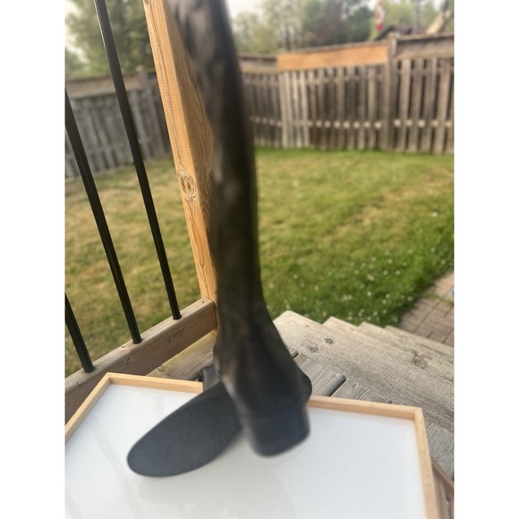 Elle Portuguese Woman's  Leather Zip Boots EU Sz 39 - Picture 8 of 13